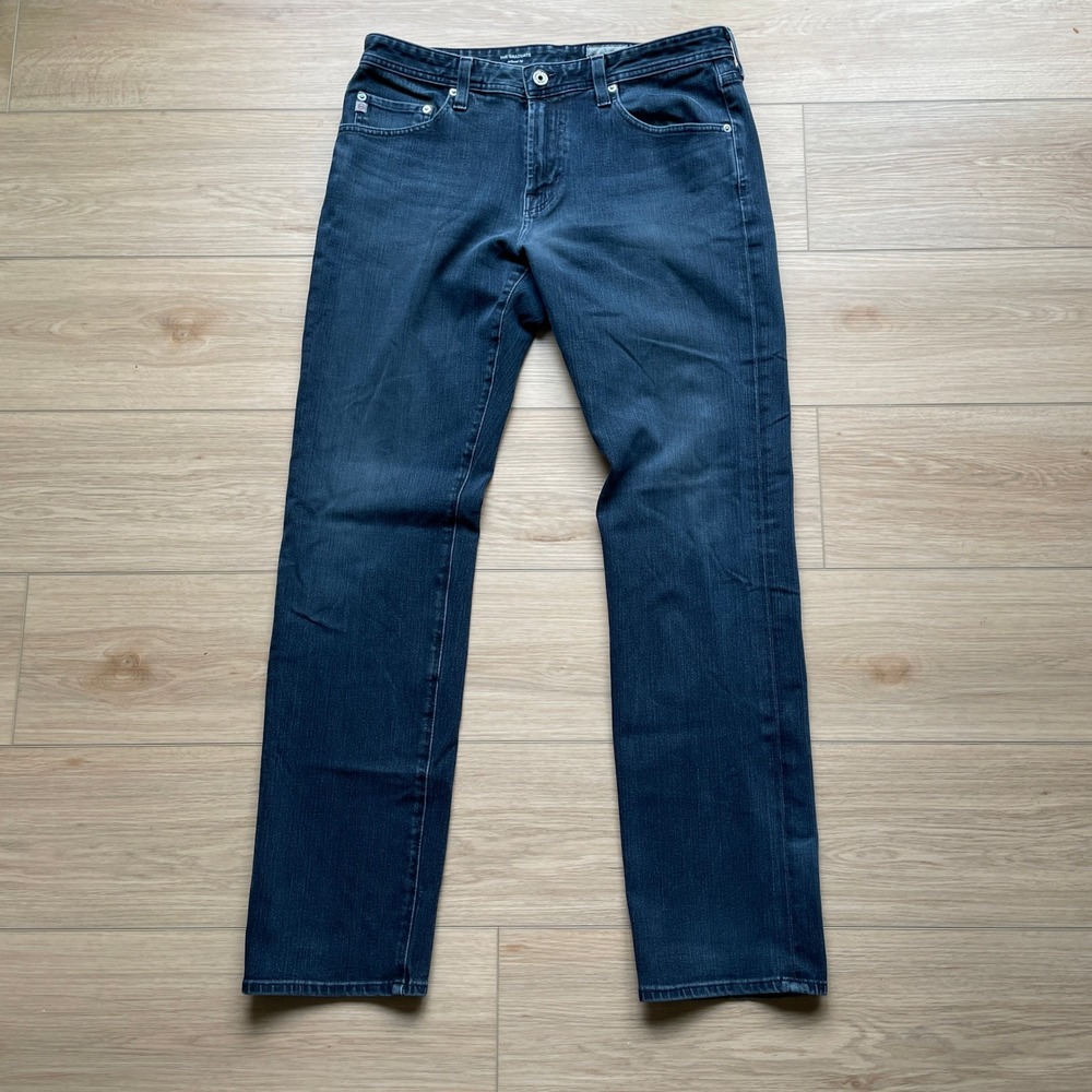 AG Adriano Goldschmied The Graduate Tailored Leg Jeans Blue 34x34 Denim 360